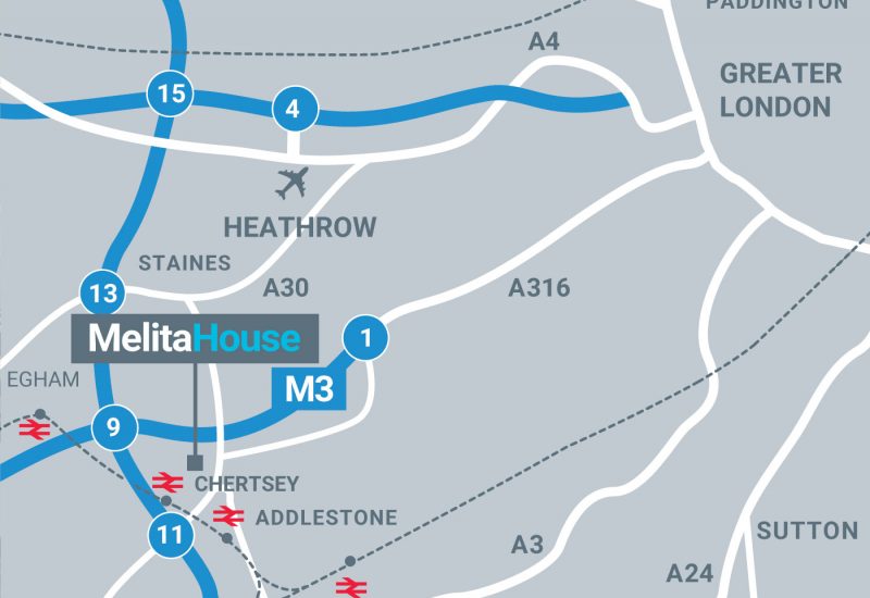 Melita House Map